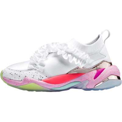 Puma/彪马正品Thunder女士时尚花边经典低帮防滑休闲鞋369519-01