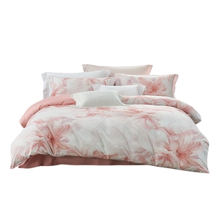 罗莱家纺旗舰店床上用品全棉纯棉三件套被套床单被罩四件套