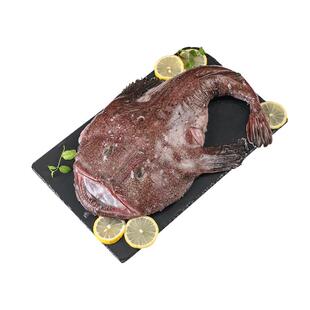 深海捕捞安康鱼新鲜活冷冻特大舟山海鲜生鲜蛤蟆鱼无刺鮟鱇鱼肚