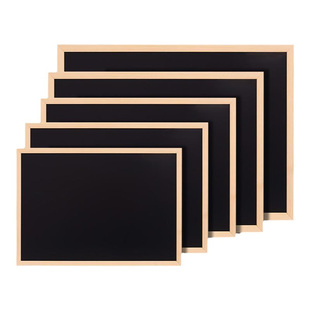 齐富木框磁吸黑板可擦粉笔字民宿挂墙式家用墙面店铺装饰商用广告牌小黑板摆摊展示牌留言板餐饮出摊手写白板