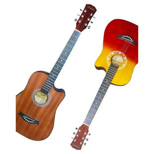 西铭正品吉他初学者男女生学生练习38寸41寸民谣木吉他新手入乐器