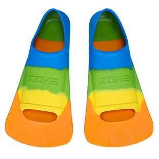 洲克橡胶短脚蹼成人自由潜泳专业游泳训练儿童专用蛙鞋蝶泳装备