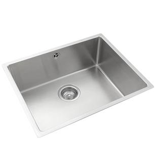 普乐美不锈钢水槽大单槽304加厚洗碗池台上台下洗菜盆RE119