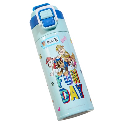汪汪队联名儿童保温吸管杯400ML