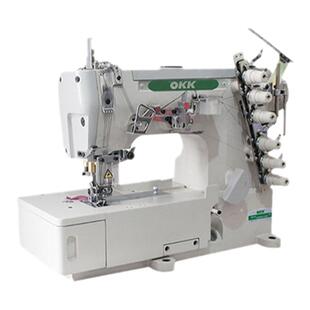 OKK-500四针六线绷缝机 工业两面装饰衣车电动缝纫机(可改缝鞋面)