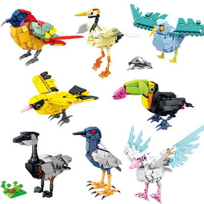 精美海鸥拼装积木玩具