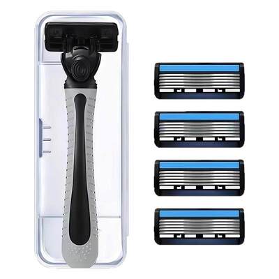 手动剃须刀六层刀片男士生刮胡子