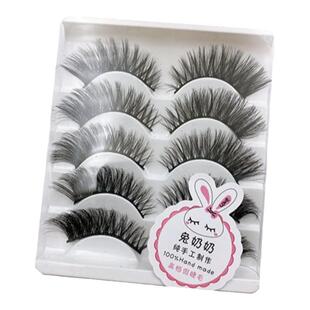 ins风欧美妆夸张舞台夜店假睫毛浓密眼尾加长加密3d多层次巨卷翘