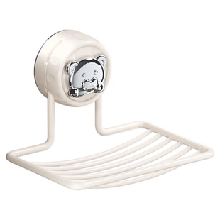 吸盘肥皂盒壁挂式免打孔2026新款家用卫生间墙上沥水置物架香皂盒