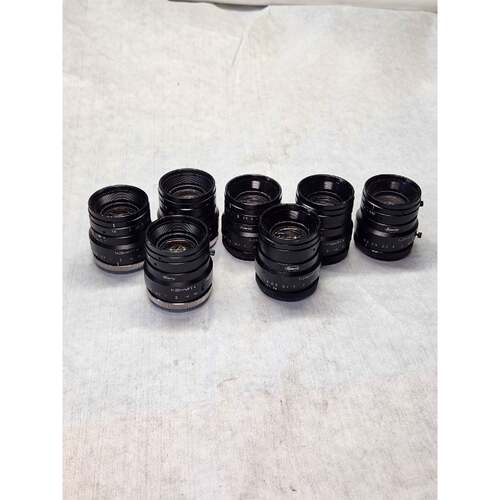 KOWA LM25HC镜头 25mm工业镜头 前镜片故意划伤—议价
