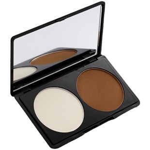 NOVO修容粉高光粉阴影粉鼻影侧影防水珠光腮红高光修容双色一体盘