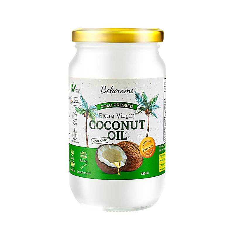 贝科姆有机纯天然椰子油食用孕妇宝宝可烘焙生酮冷压初榨护肤护发