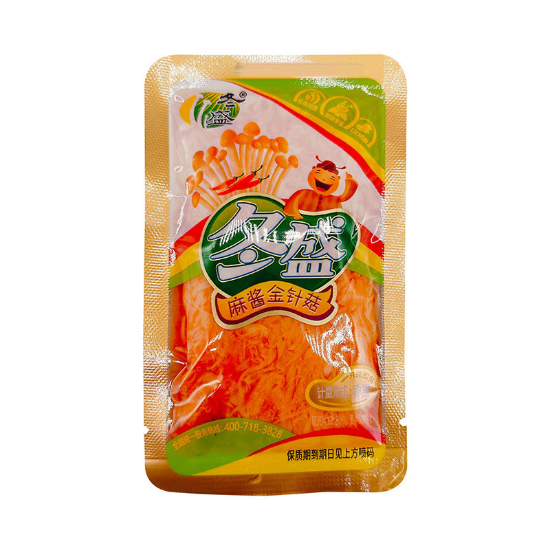 冬盛麻酱金针菇散装小包装下饭菜