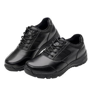 江苏玉人牛皮训练鞋加绒保暖复合底轻软缓震休闲皮鞋