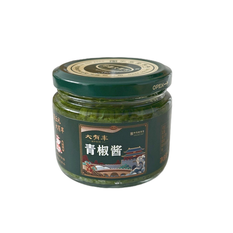 青椒酱拌饭贡菜辣椒酱即食下饭菜