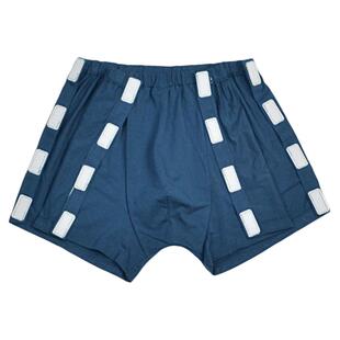 骨折手术病人护理内裤卧床瘫痪老人易穿脱侧面粘扣式男士平角短裤