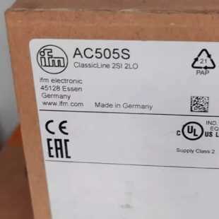 议价IFM AC505S AC2251 AC2403 AC2916 AC5208 易福门全新原装ifm