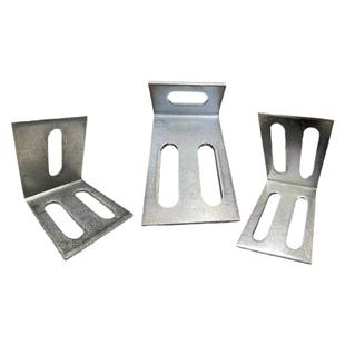 镀锌加厚角码连接件90度L直角防腐木楼梯龙骨支架钢管托架100角铁