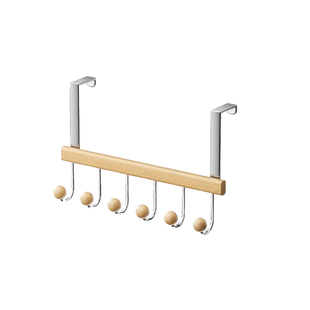 门后挂钩一排免打孔强力承重卧室门上挂衣架钥匙包包卫生间置物架