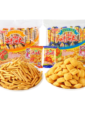 爱尚咪咪虾条小包10g*60大包装200g膨化零食正宗虾条旗舰店正品MY