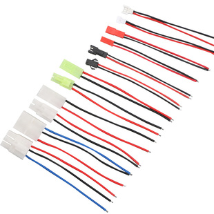 JST公母对接插头SM插拔式接线端子2P对插排线连接器线路板接插件