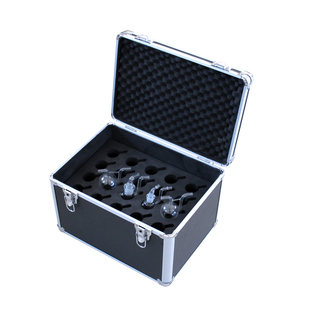 手提箱铝合金水质取样箱40孔吸收瓶采样箱水质采样工具箱 可定制