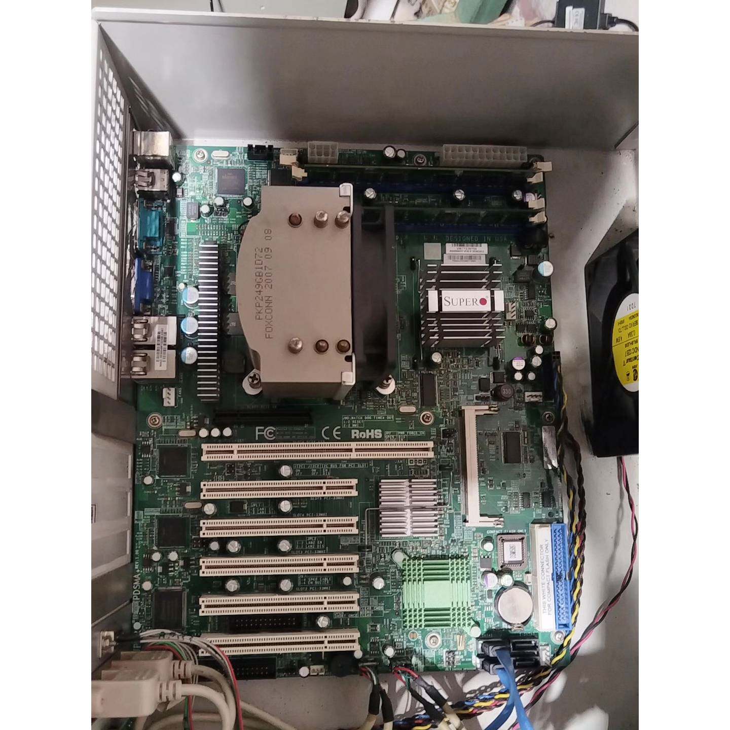 议价超微SUPERPDSMAE工控主板775针接口维修