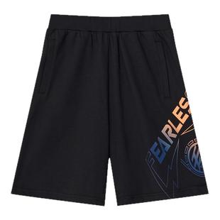 鸿星尔克童装男童五分裤中大童透气运动裤夏季专业训练儿童短裤