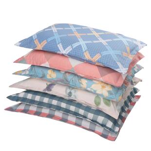 全荞麦壳枕头单人宿舍硬枕芯带枕套护颈椎荞麦皮单个装助睡眠男女