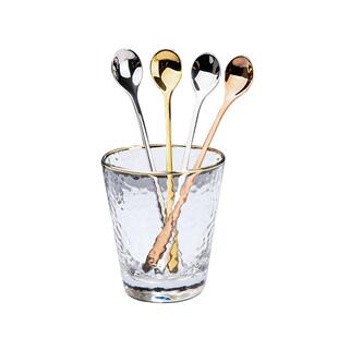 长柄咖啡勺甜品勺子精致杯子用小调羹调料牛奶搅拌棒不锈钢搅拌勺