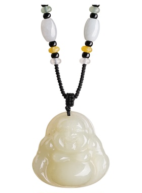 孙颖莎同款和田玉佛公吊坠送女友