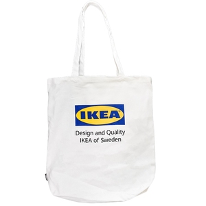 ikea宜家艾弗特达环保白色帆布袋