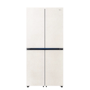 【全国补贴】美的427冰箱以旧换新十字门超薄风冷无霜双系统制冰