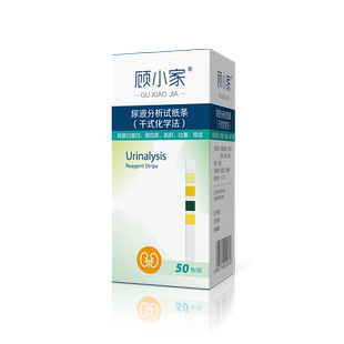 顾小家肾五项尿ACR试纸尿蛋白微量白蛋白检测试纸 隐血 比重 肌酐