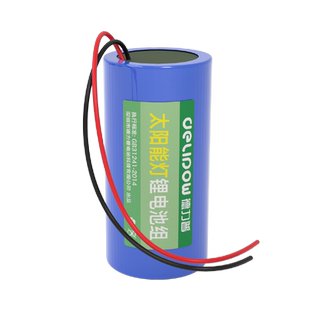 德力普太阳能灯锂电池组6.4伏12.8v庭院户外路灯大容量3.2v蓄电池