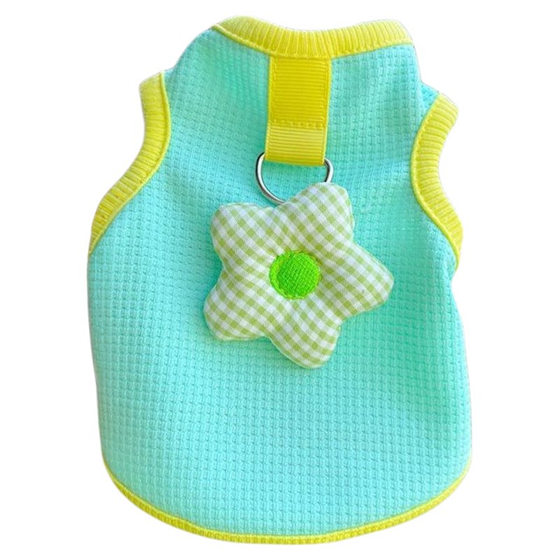 狗狗衣服春秋冬新款带牵引扣比熊泰迪幼犬猫咪防掉毛款小体型猫犬