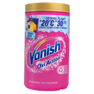 vanish渍无踪彩漂粉剂爆炸盐洗衣去污渍漂白神器去渍白衣清洗剂