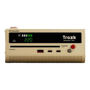 Trozk特洛克复古红白机经典插座USB插线板插排桌面多功能充电器