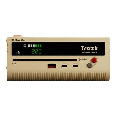 Trozk特洛克复古红白机经典插座USB插线板插排桌面多功能充电器