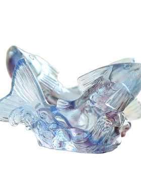 七隐玻璃名片夹清新办公室