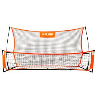 传球射门辅助用具足球训练器材足球双面反弹网高低双面回弹球门