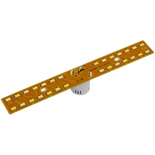 led贴片灯 吸顶灯客厅 大灯圆形水晶灯配件替换灯条弧形 三色灯芯