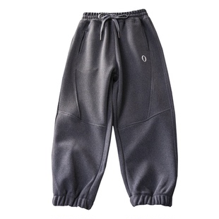 【羊毛蚕丝裤】男女童纳米绒裤子儿童保暖运动裤2025新款中大童裤