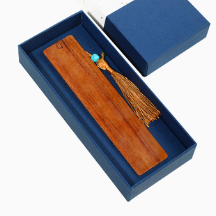 定制刻字木质书签尺子小学生古典国风礼盒红木15cm直尺木头刻度尺古风文创礼品木制文具学生送老师新年礼物