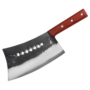 七星砍骨刀高锰钢高硬度斩骨头专用刀手工锻打大砍刀重型剁骨坎刀