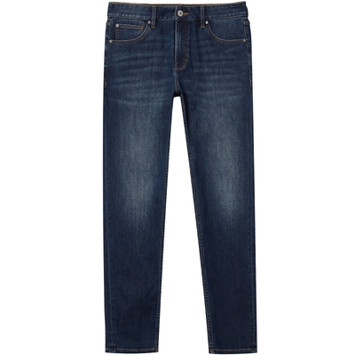 901杰克琼斯秋季经典原牛修身猫须石墨烯防晒复古水洗牛仔裤长裤