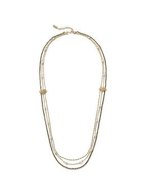 安铂洛利淡水珍珠毛衣链