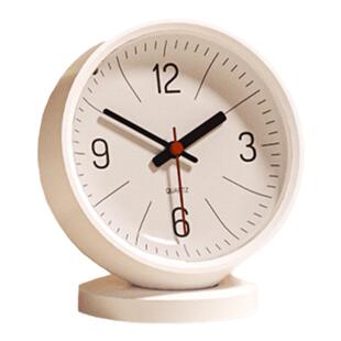 Nusign纽赛指针式闹钟学生用上班时钟多功能带夜灯起床神器