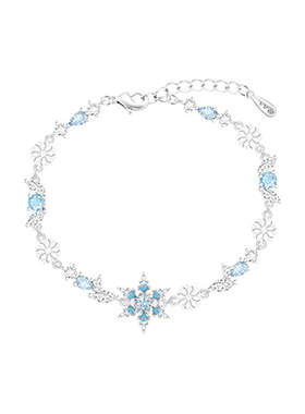 VIVIWELL碎星雪花冬日手链