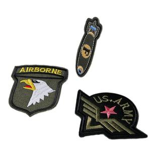 布贴徽章刺绣贴羽绒服裤子破洞无痕修补贴儿童大号衣服图案补丁贴